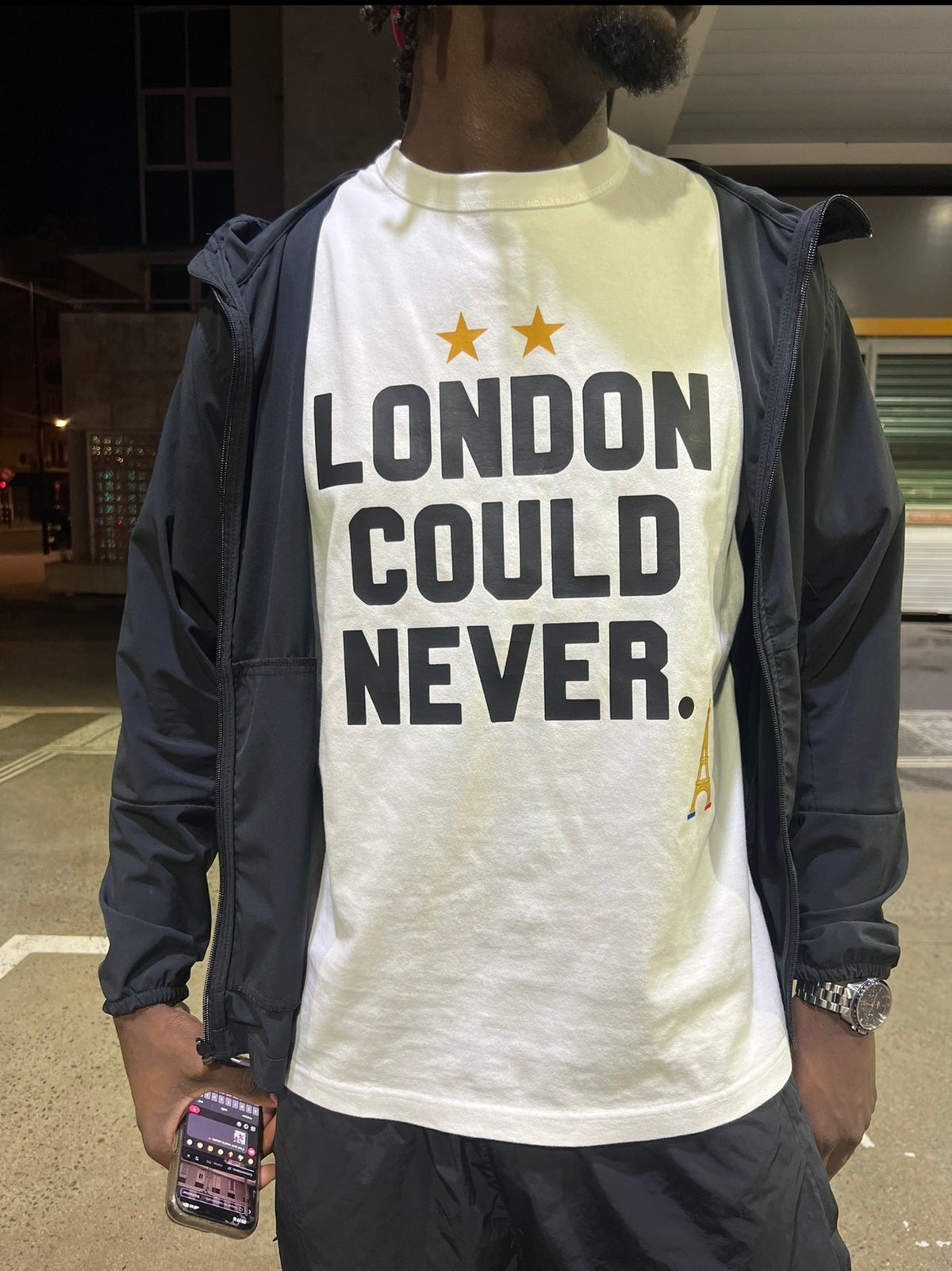 London Could Never — Tee Blanc